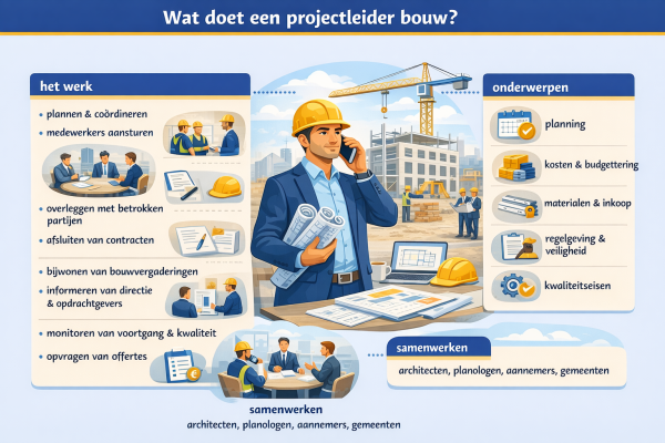 Wat doet een projectleider bouw